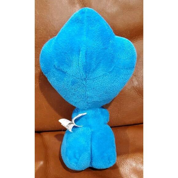 Rare 9" Crazy Bones Rufistar Plush Stuffed Animal Blue Alien Star Toy Comic HTF - Picture 3 of 13